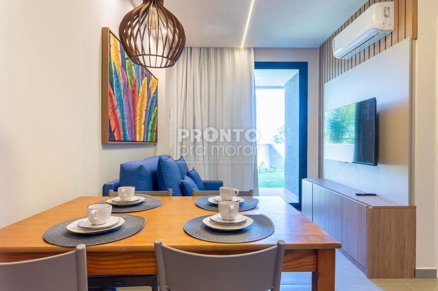 imagem de apartamento Bairro de Carneiros Tamandaré PE, com 52,93 m².