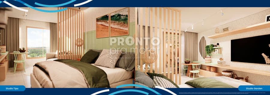 imagem de apartamento Bairro de Peroba Maragogi AL, com 24,00 m².