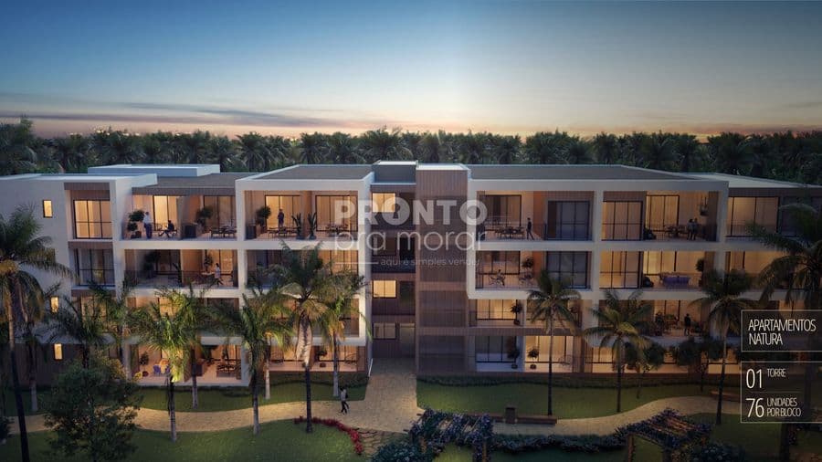 imagem de apartamento Bairro de Carneiros Tamandaré PE, com 80,00 m².
